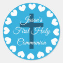 Search for blue communion stickers Baby