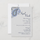 Search for paisley wedding invitations Silver