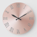 Search for silver gold clocks Roman numerals