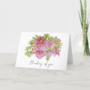 Search for bright floral thank you cards Magenta
