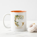Search for alphabet letter g mugs Elegant