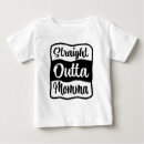 Search for straight outta baby clothes Black and white