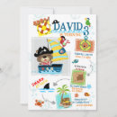 Search for kids pirate birthday invitations Sea