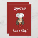 Search for gourmet invitations Chef