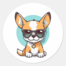 Search for dog in sunglasses stickers Puppy