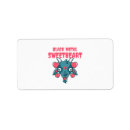 Search for devil return address labels Black