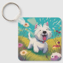 Search for westie key rings West highland terrier