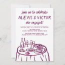 Search for whimsical engagement party invitations Modern