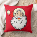 Search for vintage santa cushions Red