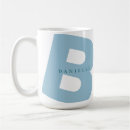 Search for first initial mugs Modern