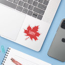 Search for canadian travel stickers Maple leaf