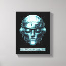 Search for robot canvas prints Futuristic