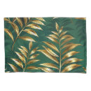 Search for ferns pillowcases Green