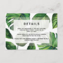 Search for palm leaf wedding invitations Leaves