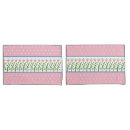 Search for pink and white pillowcases Feminine
