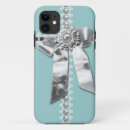 Search for silver bow iphone cases Blue