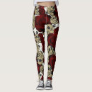 Search for black rose red leggings Goth