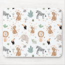 Search for cute elephants mousepads Jungle animals