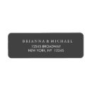Search for charcoal return address labels Calligraphy