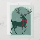 Search for stag christmas cards Red