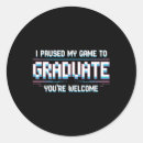 Search for gamer graduation stickers Joystick