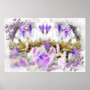 Search for purple crocus art Crocuses