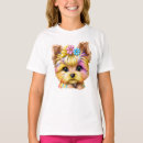 Search for puppy girls tshirts Yorkshire terrier
