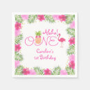 Search for luau napkins Flamingo