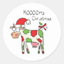 Search for christmas cows stickers Moo