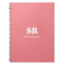 Search for monogrammed notebooks Stylish