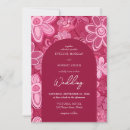 Search for pink magenta wedding invitations Script