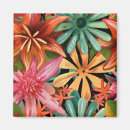 Search for tropical flowers magnets Colourful