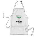 Search for funny golf aprons Bbq
