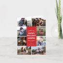 Search for large christmas cards Red