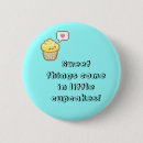 Search for blue cupcake badges Kawaii