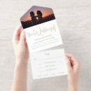 Search for tear away wedding invitations Elegant