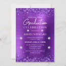 Search for metallic graduation invitations Glam