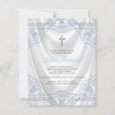 Search for blue and grey christening invitations Baby boy christening