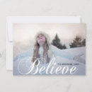 Search for believe christmas cards Modern