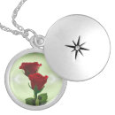 Search for engagement silver plated necklaces flower