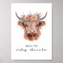 Search for highland cow posters Floral