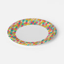 Search for vintage circus plates Colourful