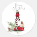 Search for red cardinal bird stickers Winter
