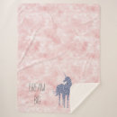 Search for purple unicorn blankets Girly