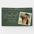 Search for green graduation banners Elegant