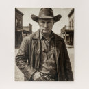 Search for vintage cowboy puzzles Wild west