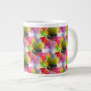Search for red background mugs Colorful