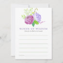 Search for floral wedding advice cards Summer