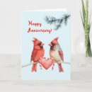 Search for bird couple anniversary cards Nature