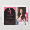 Search for typographical invitations Pink
